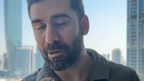 Una captura de pantalla del vídeo difundido por Cremades en Dubai. (Instagram)