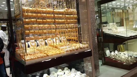 Zoco del oro en Dubai. (EL CORREO)