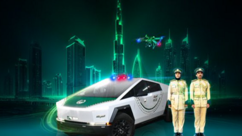 Imagen del perfil de X de la Policía de Dubai.