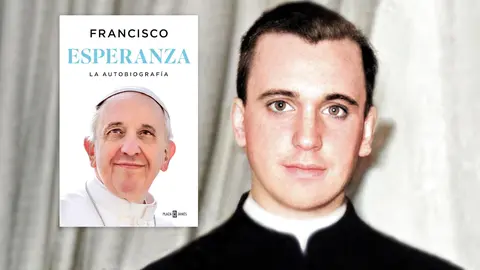 El Papa Francisco, Jorge Mario Bergoglio, en una fotografía (que ha sido coloreada) tomada por 1959 y que forma parte de 'Esperanza', su autobiografía.