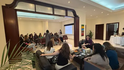 El grupo de emprendedoras mexicanas. (Cedida)
