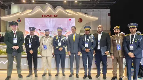La delegación dominicana en Dubai. (Gobierno de la República Dominicana)