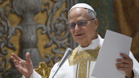 El Papa León XIV en una imagen de X.