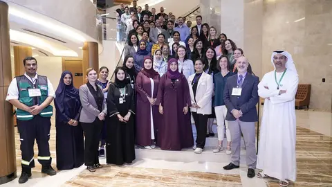 Los participantes en el curso. (WAM)