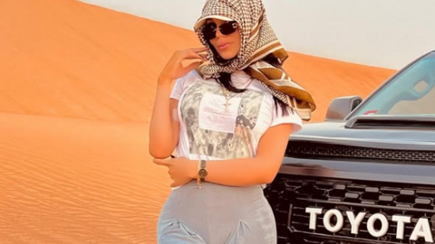 Ivanoska en una imagen de su perfil de Instagram @ivanoskaoficial.