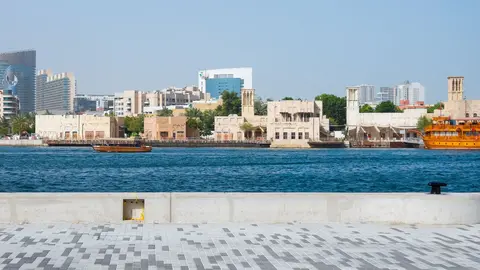 El muelle en el Creek de Dubai. (WAM)
