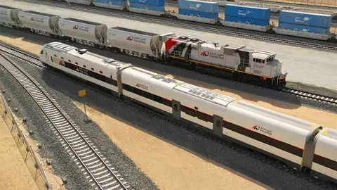 Trenes de Etihad Rail. (X)