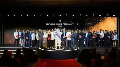 Gala 2025 de la Guía Michelin en Dubai. (Fuente externa)