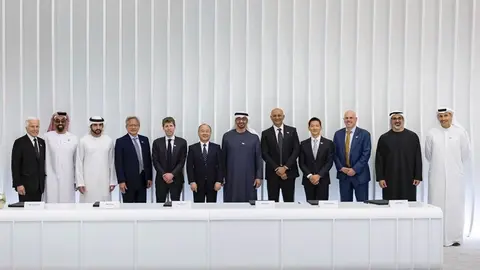 El presidente de Emiratos Árabes ha respaldado la presentación de Stargate UAE. (WAM)