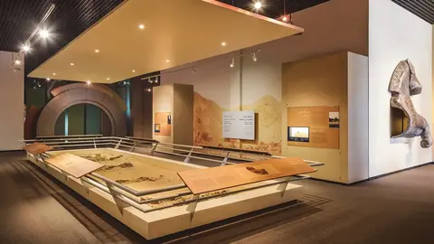 Una sala del Museo Arqueología de Sharjah. (Fuente externa)