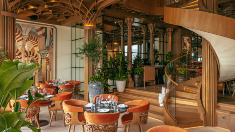 Interior del restaurante Besar. (Cedida)