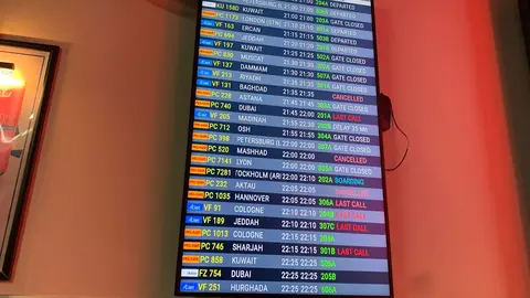 Vuelos cancelados en aeropuerto de Estambul. (EL CORREO)