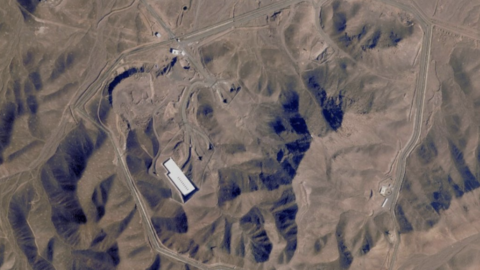 Instalación nuclear iraní de Fordow. (X)