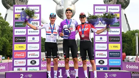 Filippo Baroncini, campeón del Baloise Belgium Tour 2025. (WAM)