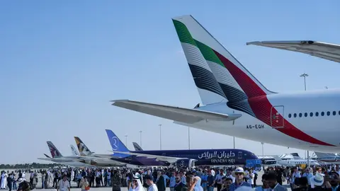 Una edición de Dubai Airshow. (WAM)