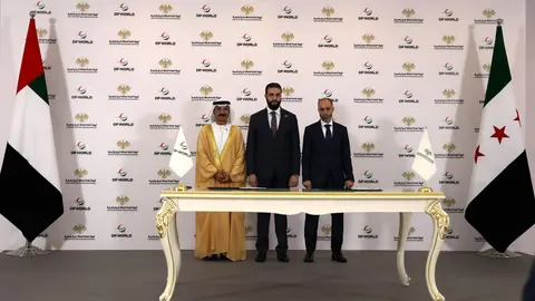 DP World invertirá 800 millones de dólares en el puerto sirio. (WAM)