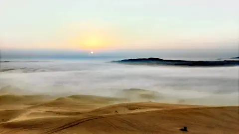 El desierto de Al Faya en el emirato de Sharjah. (X)