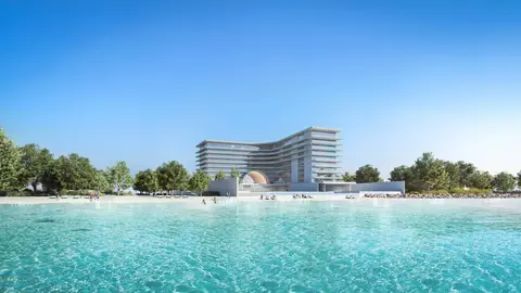 Armani Beach Residences en La Palmera de Dubai. (X)