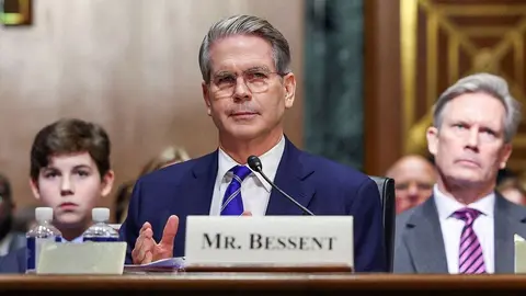 Scott Bessent. secretario del Tesoro estadounidense. (Fuente externa)