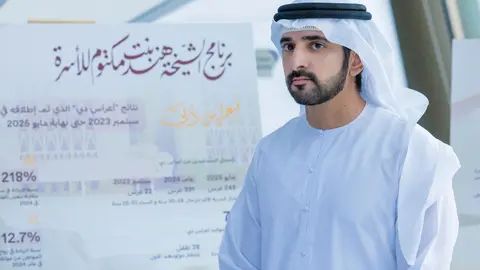 El príncipe heredero de Dubai. (X)