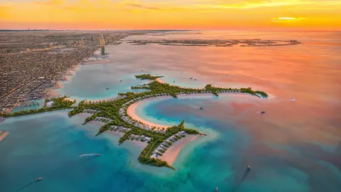 Naïa Island en Dubai. (X)