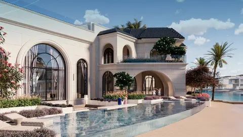 A modo ilustrativo, una vivienda de lujo en Dubai. (X)
