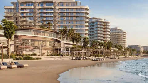 Los nuevos apartamentos a pie de playa en Abu Dhabi. (WAM)