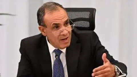 El ministro de Exteriores egipcio, Badr Abdelaty. (Fuente externa)