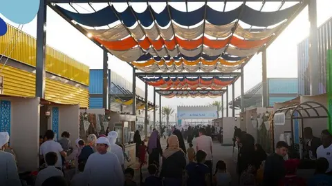 Una imagen de Al Dahfra. (X)