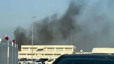 La información sobre el asalto se divulgó apenas minutos después de que se reportaran explosiones y se avistara humo elevándose sobre la ciudad. (X)