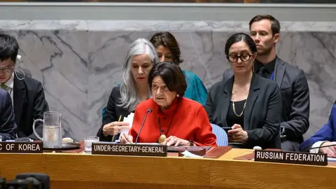 Reunión del Consejo de Seguridad de Seguridad de la ONU. (Fuente externa)