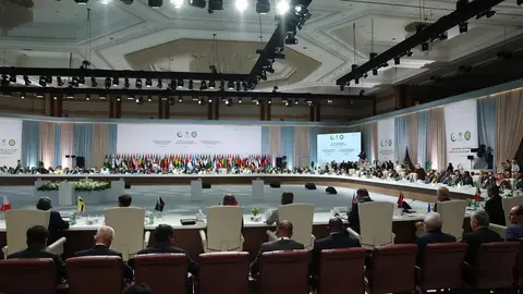 Un momento de la Cumbre Árabe-Islámica en Qatar. (WAM)