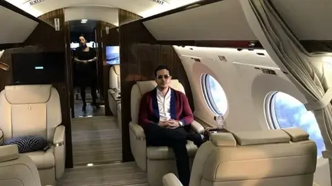 Simon Leviev en una imagen de su perfil de Instagram.