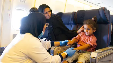 Evacuación de heridos en Gaza. (Fuente externa)