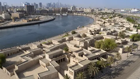 Imagen áerea del Museo Al Shindagha. (WAM)