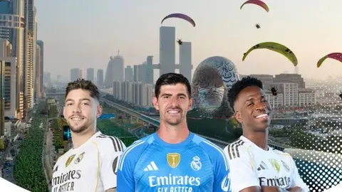 Promoción de la Dubai Run. (Real Madrid)