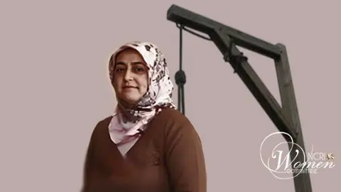 Zahra Fotouhi: mujer ahorcada en Irán. (X)