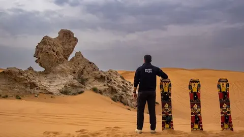 Parque Nacional Mleiha en el emirato de Sharjah. (WAM)