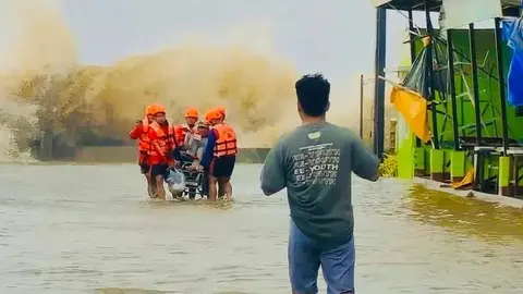 Vietnam ha movilizado a miles de militares para asistir en las labores de evacuación y respuesta. (Fuente externa)