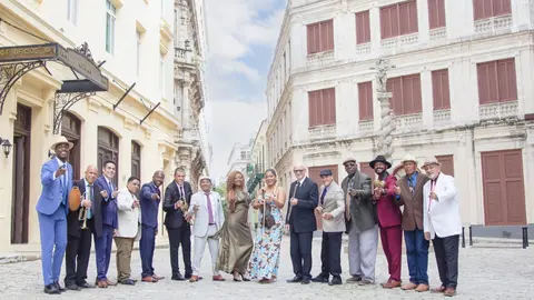La agrupación cubana Estrellas de Buena Vista y Más. (Cedida)