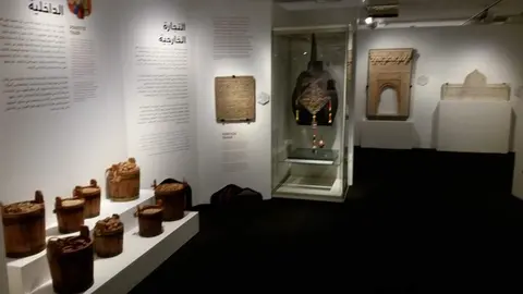 Una muestra de la exposición 'Paisajes de Al-Andalus' en Sharjah. (EL CORREO)