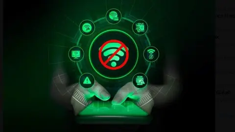 Wifi público. (Policía de Dubai)