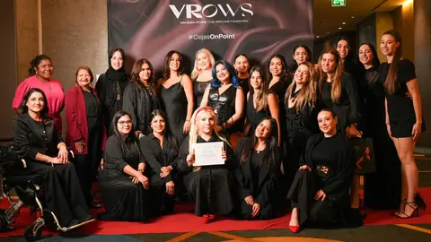 Asistentes al Showtime Vrows de Vanesa Rivas. (Cedida)