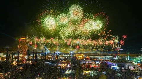 Un momento de la inaguración del Festival Sheikh Zayed 2025-2026. (WAM)