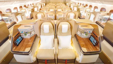 Clase Business de Emirates. (X)