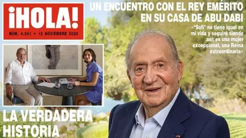 La portada de la revista Hola esta semana.