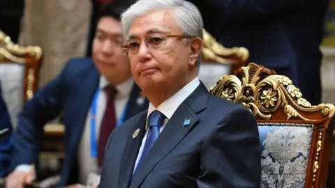 El presidete de Kazajistán, Kassym-Jomart Tokayev. (Fuente externa)