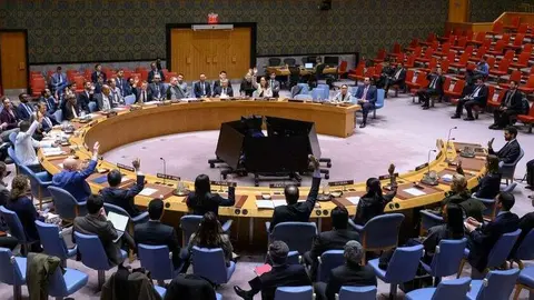 Reunión del Consejo de Seguridad de la ONU. (WAM)