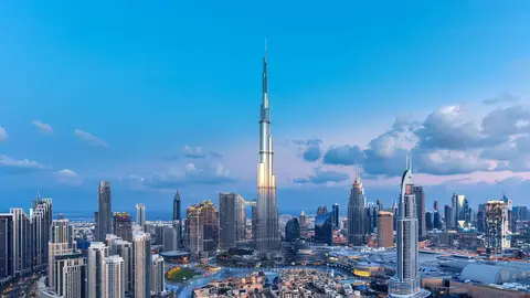 Una imagen del centro de Dubai.(WAM)