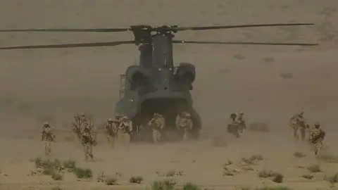Maniobras militares en EAU. (WAM)